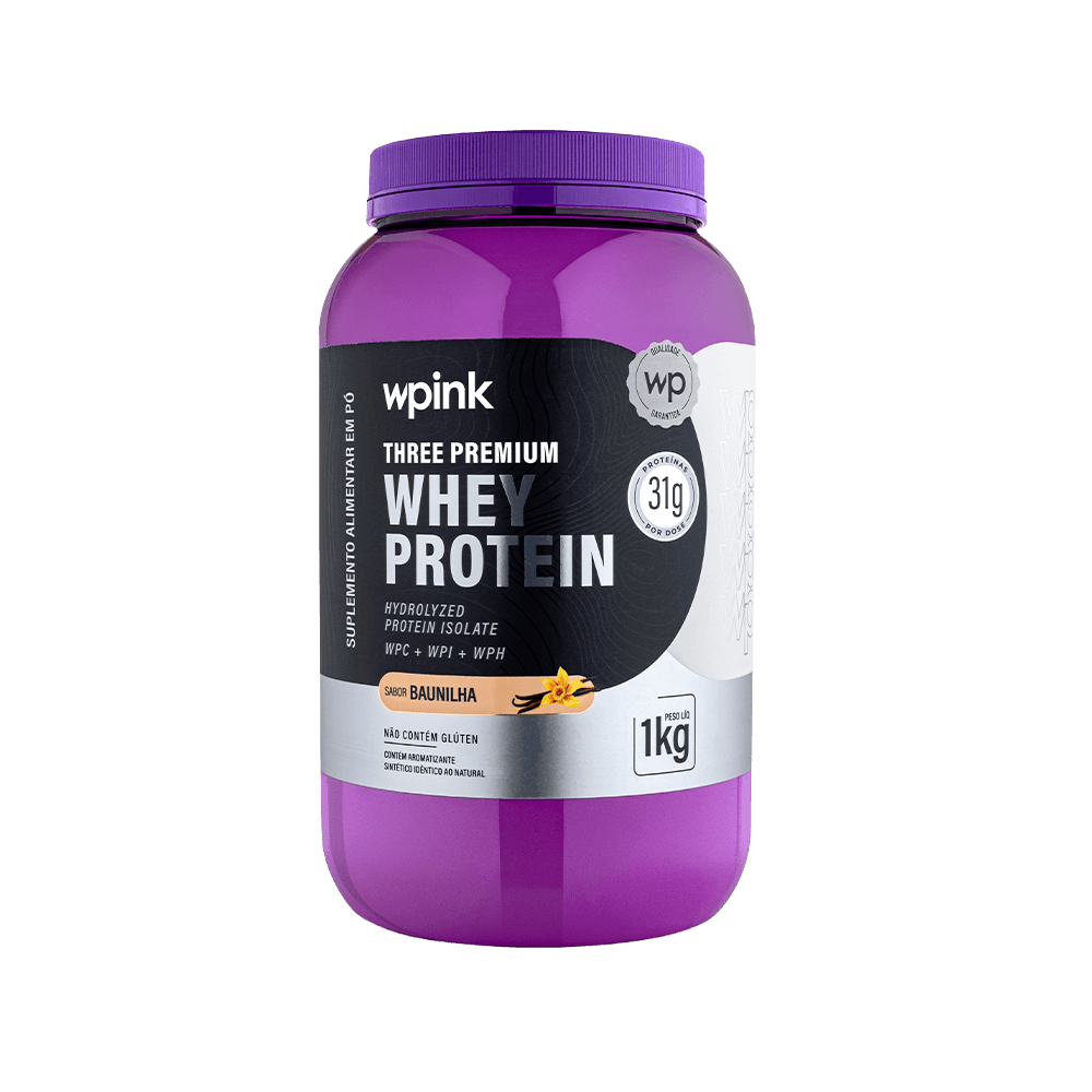Whey protein 3W baunilha 3W - (1kg)
