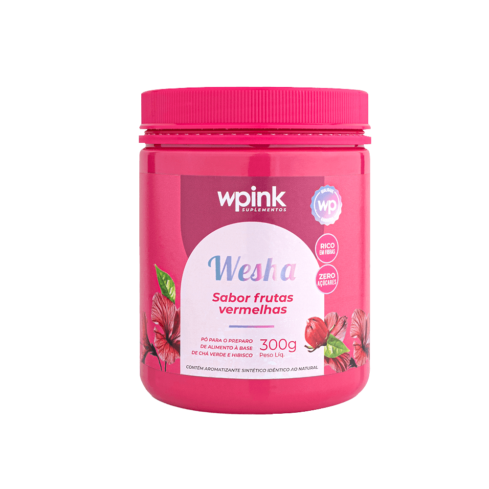 Chá funcional chá verde e hibisco - 300g