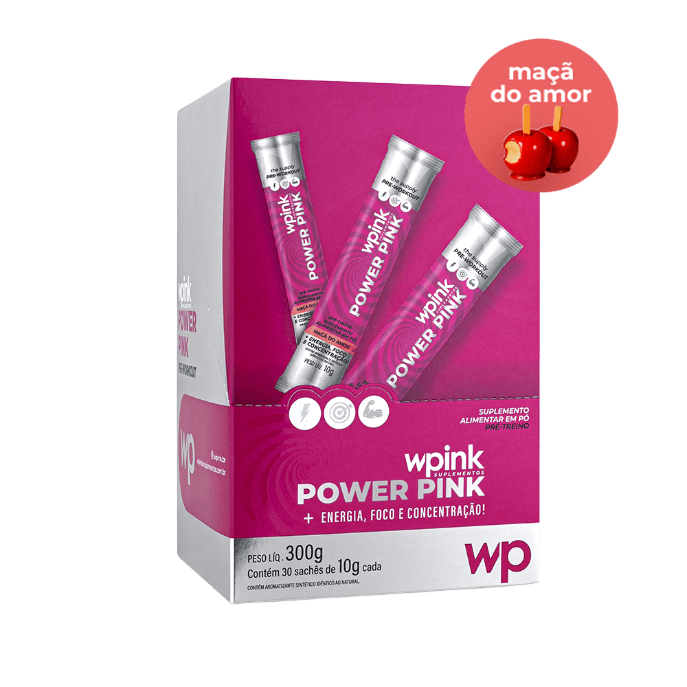 Pré-treino de maçã do amor - pré-treino - 300g